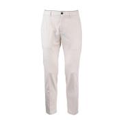 Department Five Prince Chinos i Veulluto White, Herr