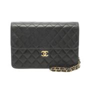 Chanel Vintage Pre-owned Laeder chanel-vskor Black, Dam