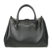 Lanvin Octave PM Väska med Handtag Black, Dam