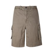 Our Legacy Oliv Herringbone Mount Shorts Green, Herr