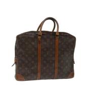 Louis Vuitton Vintage Pre-owned Canvas louis-vuitton-vskor Brown, Dam