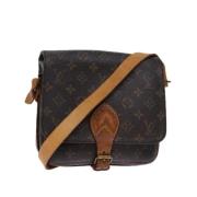 Louis Vuitton Vintage Pre-owned Canvas louis-vuitton-vskor Brown, Dam