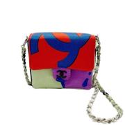 Chanel Vintage Pre-owned Canvas chanel-vskor Multicolor, Dam