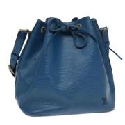 Louis Vuitton Vintage Pre-owned Laeder louis-vuitton-vskor Blue, Dam