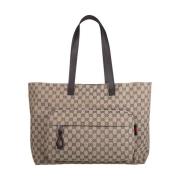 Gucci Elegant Cocoa Tote Väska Beige, Herr