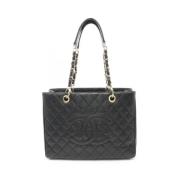 Chanel Vintage Pre-owned Laeder chanel-vskor Black, Dam