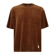 JW Anderson Mjuk T-shirt Brown, Herr