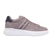 Hogan Bruna Sneakers med Logodetalj Brown, Herr