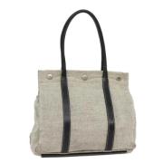 Prada Vintage Pre-owned Canvas totevskor Gray, Dam