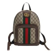 Gucci Vintage Pre-owned Canvas gucci-vskor Beige, Dam