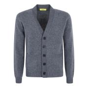 Drumohr Antracit Stickad Tröja Sweater Gray, Herr