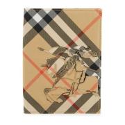 Burberry Passfodral med Equestrian Knight Design Beige, Herr