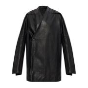 Rick Owens Läderjacka Black, Dam