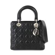 Dior Vintage Pre-owned Laeder dior-vskor Black, Dam