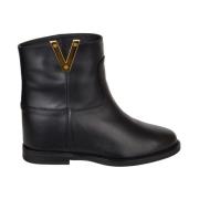 Via Roma 15 Ankle Boots Black, Dam