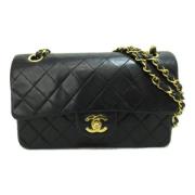 Chanel Vintage Pre-owned Laeder chanel-vskor Black, Dam