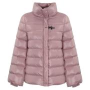 Fay Quiltad Rosa Pufferjacka Pink, Dam