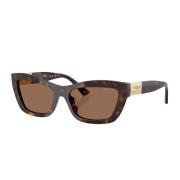 Jimmy Choo Cat-eye solglasögon med mörkbruna linser Brown, Dam