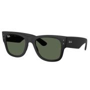 Ray-Ban Rb4840S Solglasögon, Mörkgröna Linser Black, Unisex