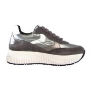 Voile Blanche Silver Sneakers Lana Fresh Gray, Dam