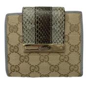 Gucci Vintage Pre-owned Canvas plnbcker Beige, Unisex