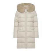 Peuterey Stilren Vinterjacka Beige, Dam