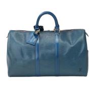 Louis Vuitton Vintage Pre-owned Laeder louis-vuitton-vskor Blue, Dam