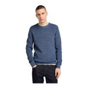 Timberland Mångsidig Crew Neck Sweater Blue, Herr