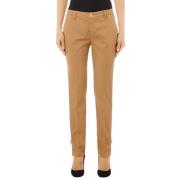 Liu Jo Naturlig Beige Chic Chino Byxor Beige, Dam