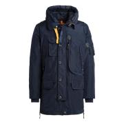 Parajumpers Blå Navy-S Mästerverk Parka Blue, Herr