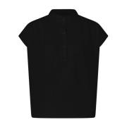 Rich & Royal Musselin Mix Blus Skjorta Black, Dam