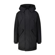 Dsquared2 Lång Huva Parka Jacka Black, Herr