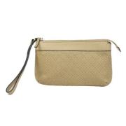 Gucci Vintage Pre-owned Canvas gucci-vskor Beige, Dam