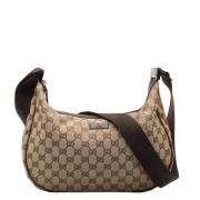 Gucci Vintage Pre-owned Canvas gucci-vskor Brown, Dam