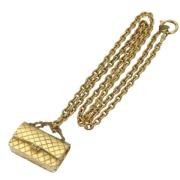 Chanel Vintage Pre-owned Metall chanel-smycken Yellow, Dam