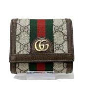 Gucci Vintage Pre-owned Canvas plnbcker Multicolor, Dam