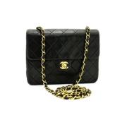 Chanel Vintage Pre-owned Laeder chanel-vskor Black, Dam