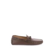 Tod's City Gommino Läder Loafers Brown, Herr