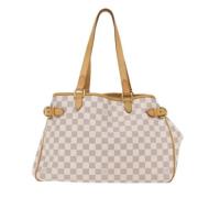 Louis Vuitton Vintage Pre-owned Canvas totevskor White, Dam