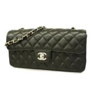 Chanel Vintage Pre-owned Laeder chanel-vskor Black, Dam