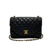 Chanel Vintage Pre-owned Laeder chanel-vskor Black, Dam