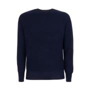 Kangra Ull Cashmere Blandningströja Blue, Herr