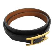 Hermès Vintage Pre-owned Metall armband Black, Dam