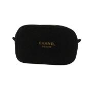 Chanel Vintage Pre-owned Tyg chanel-vskor Black, Dam