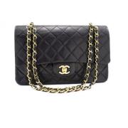 Chanel Vintage Pre-owned Laeder chanel-vskor Black, Dam