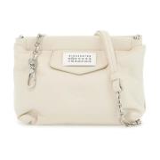 Maison Margiela Röda Mattan Glam Slam Mini Väska Beige, Dam