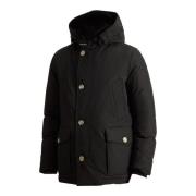 Woolrich Avtagbar Arktisk Jacka Black, Herr