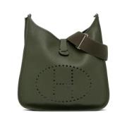 Hermès Vintage Pre-owned Laeder axelremsvskor Green, Dam