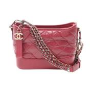 Chanel Vintage Pre-owned Laeder chanel-vskor Red, Dam