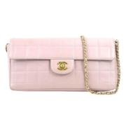 Chanel Vintage Pre-owned Laeder chanel-vskor Pink, Dam